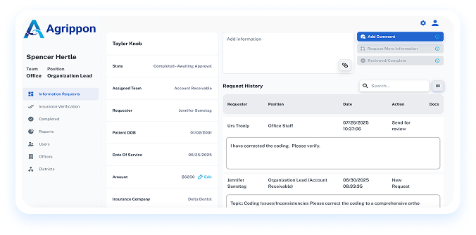 Agrippon task management workspace